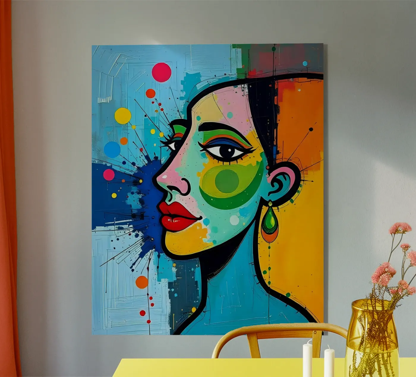 style_E_5 plexiglas de AI-Portraits by LK