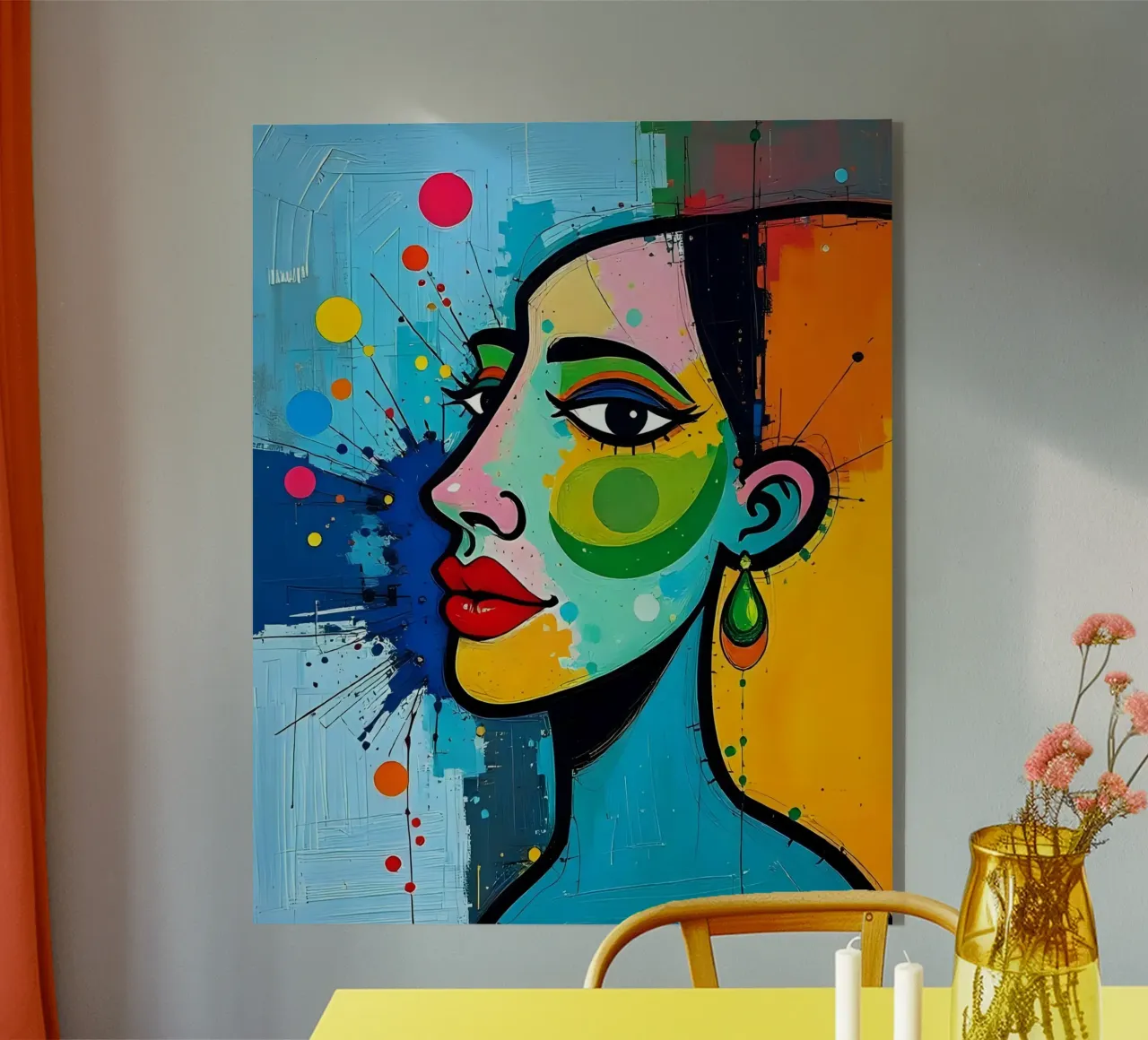 Style_E_5 acrylic glass by AI-Portraits by LK