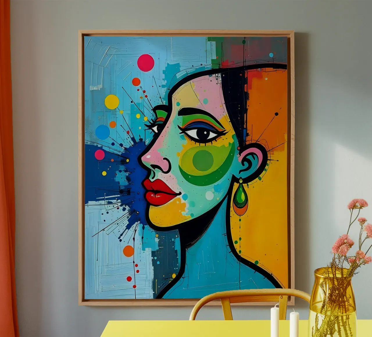Style_E_5 canvas by AI-Portraits by LK
