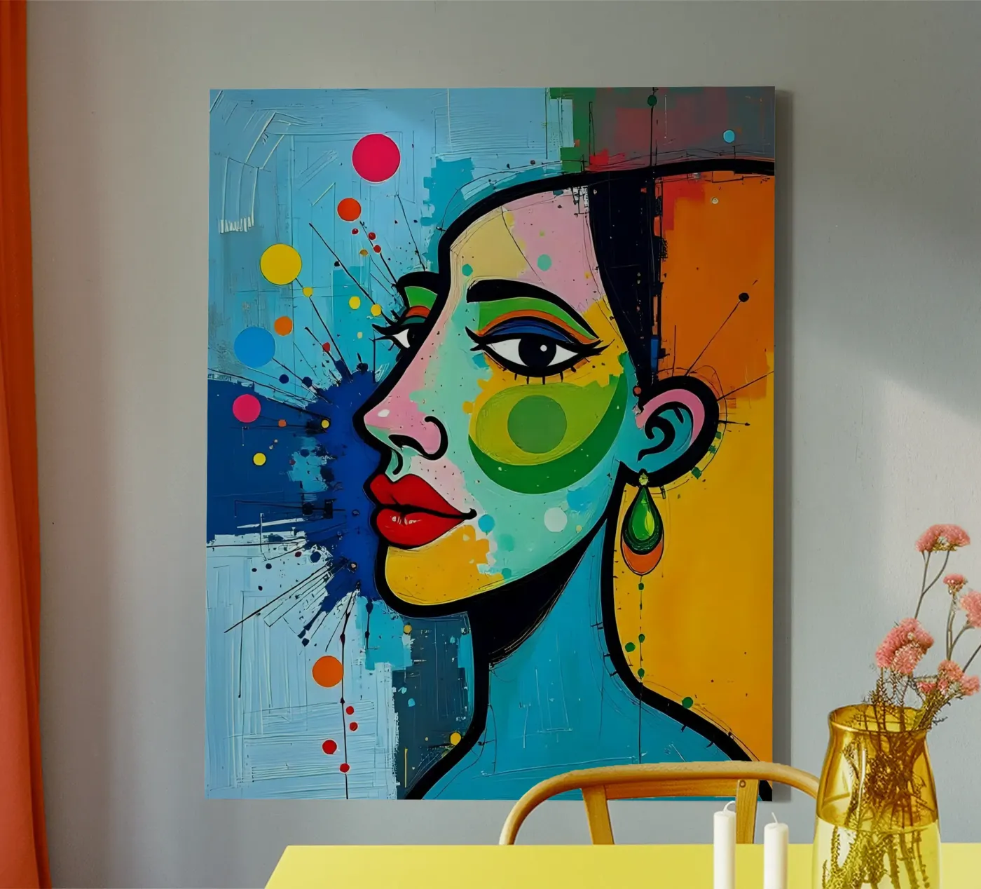Style_E_5 canvas by AI-Portraits by LK