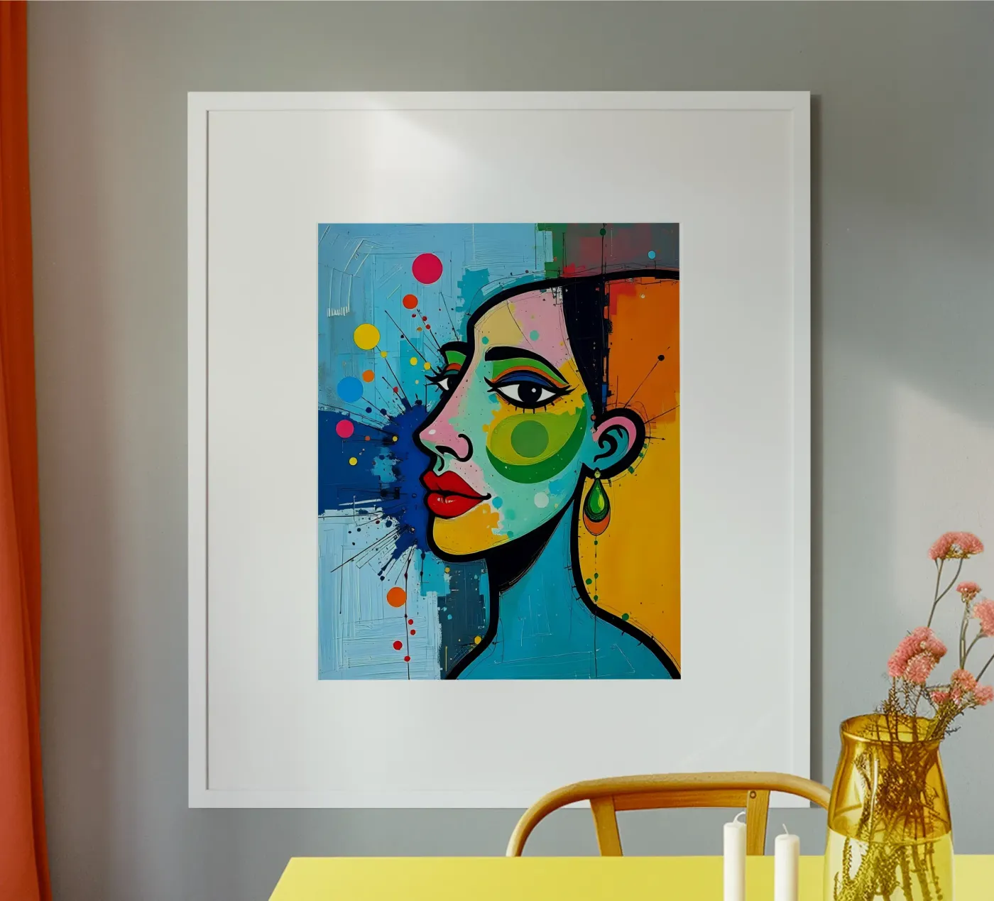 Stil_E_5 Poster von AI-Portraits by LK