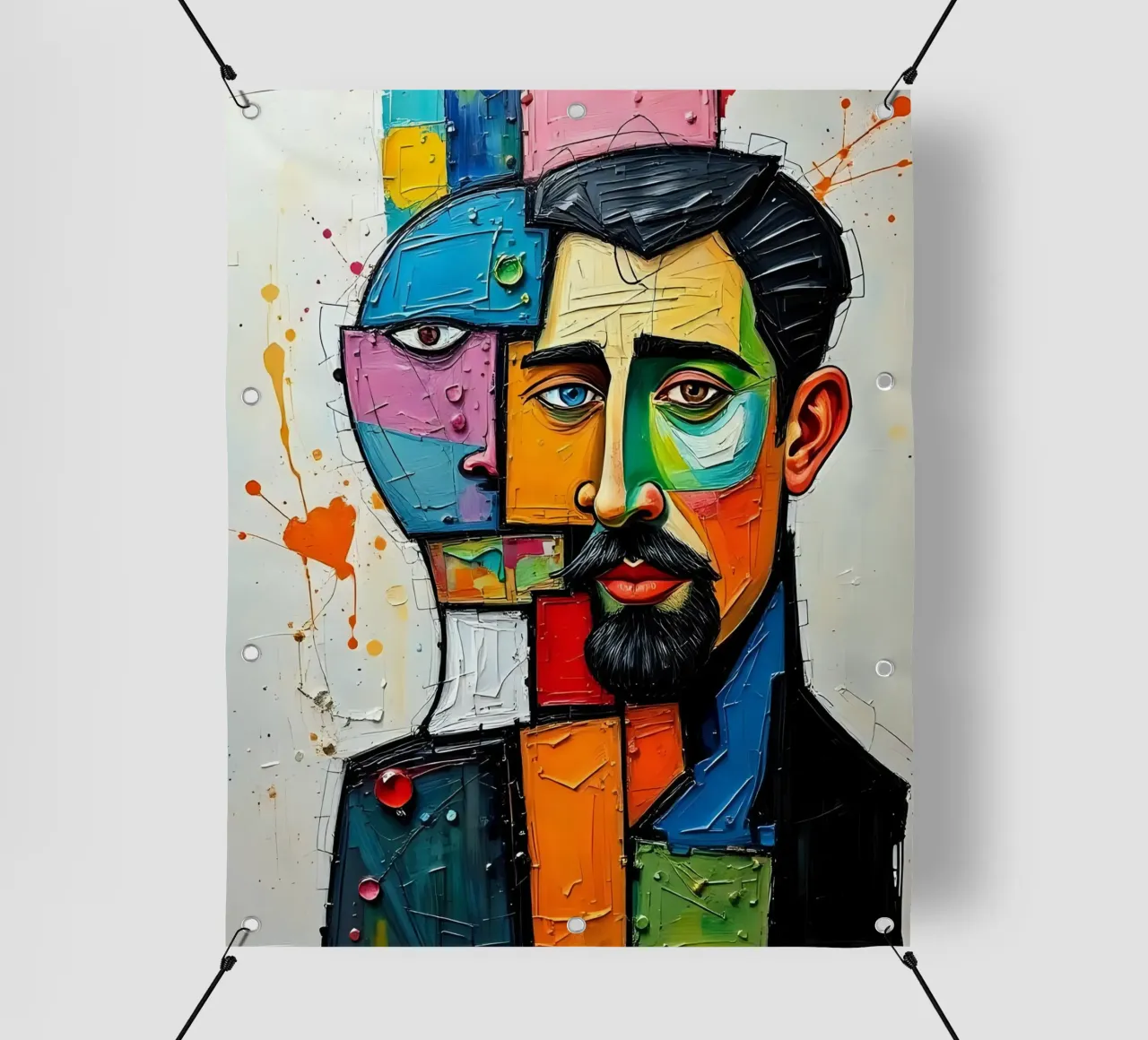 Stile_F_1 telo in pvc da AI-Portraits by LK