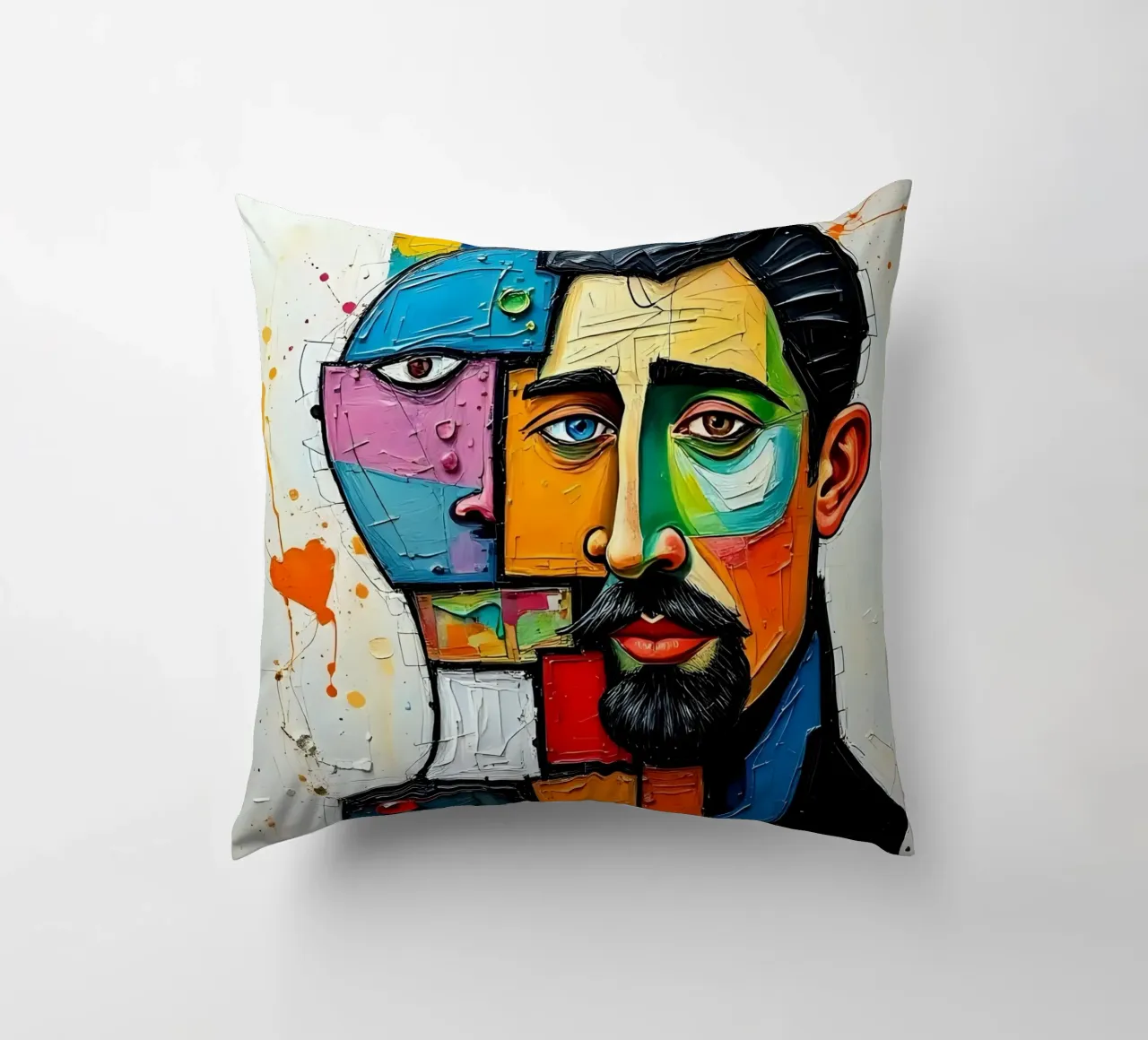 Stile_F_1 cuscino da AI-Portraits by LK