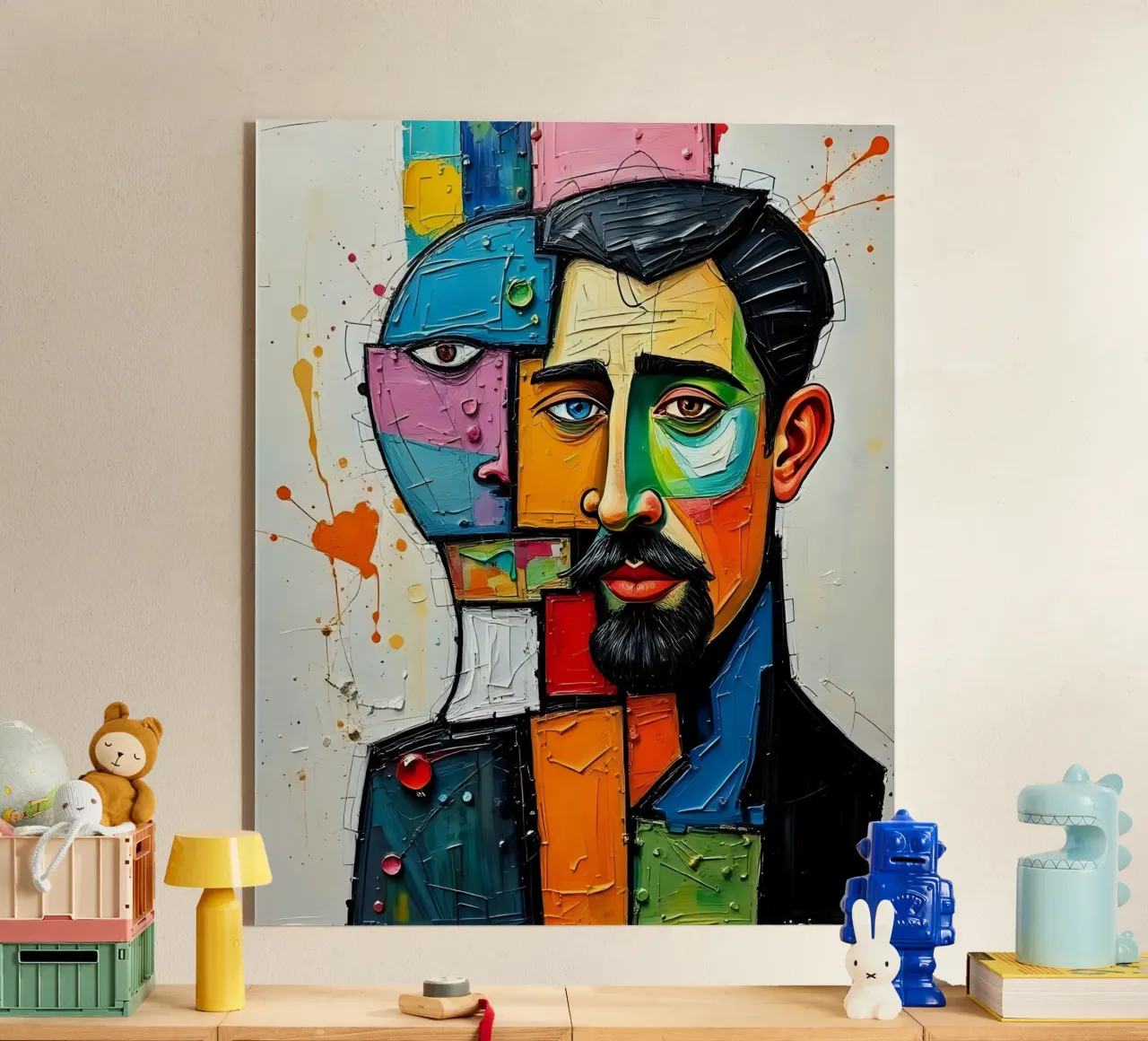 Stile_F_1 plexiglass da AI-Portraits by LK