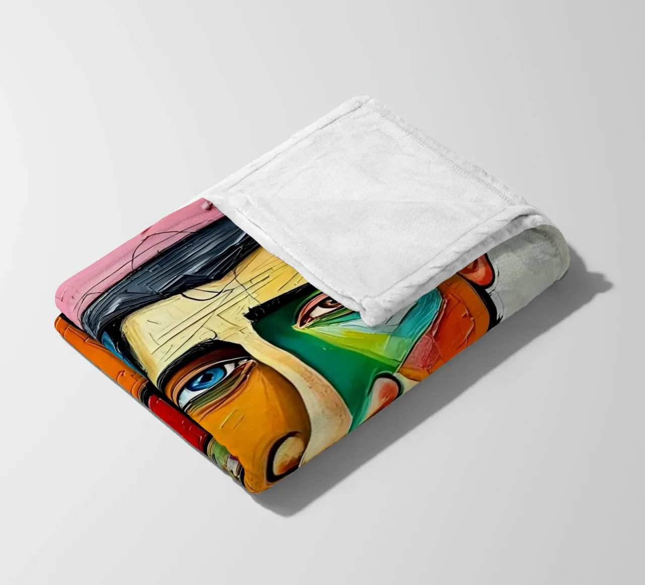 Stile_F_1 coperta in pile da AI-Portraits by LK