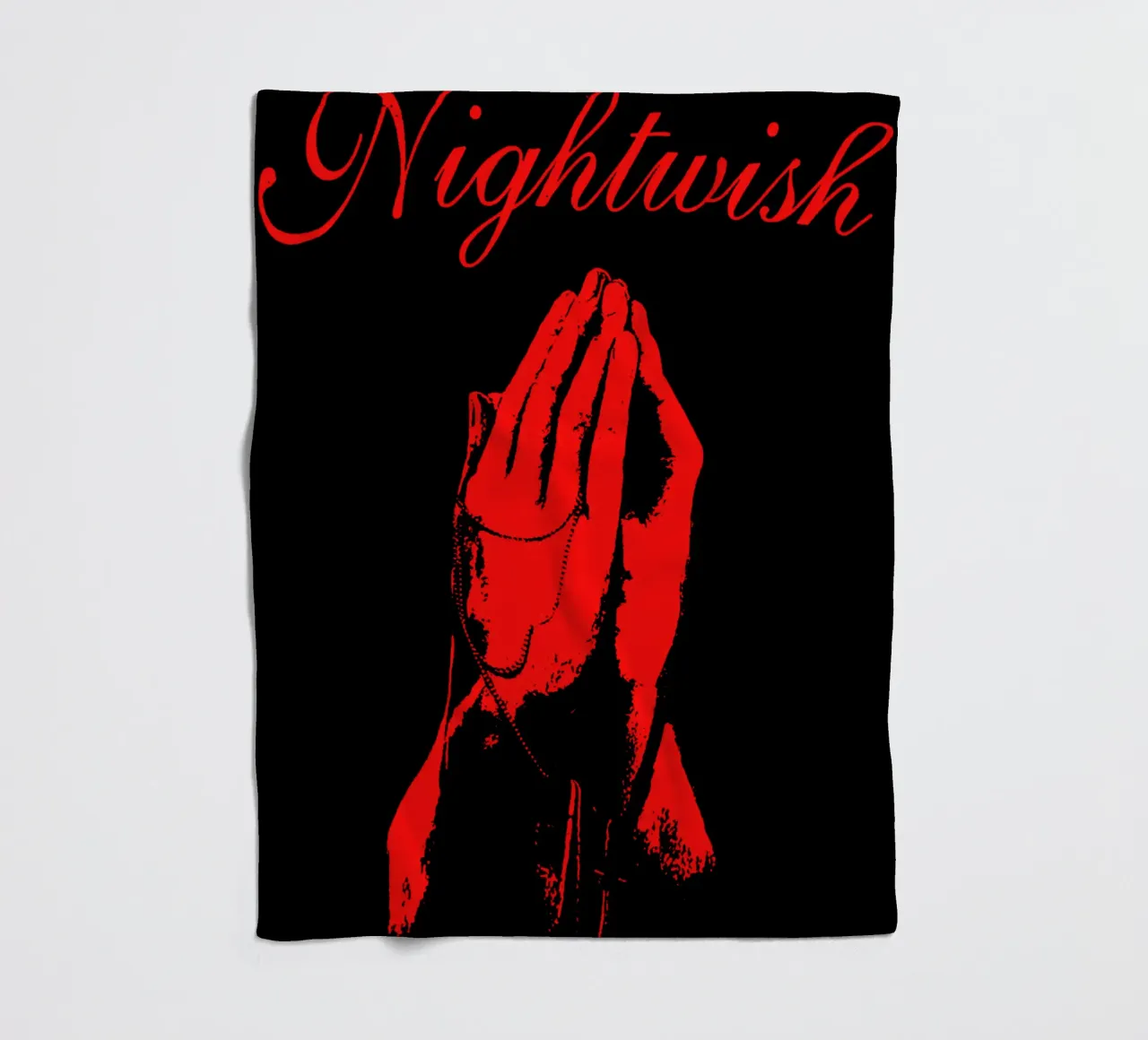 SYMPHONIC METAL BAND TSHIRT fleece blanket by hanan1204
