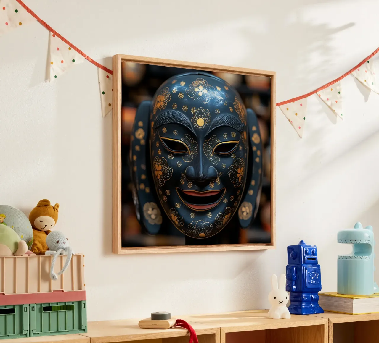 Essenza del Giappone tela con Cornice a cassetta da Wanderlust Vibes