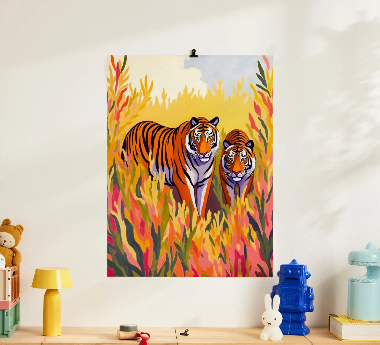 L'ora d'oro delle tigri poster da 83oranges