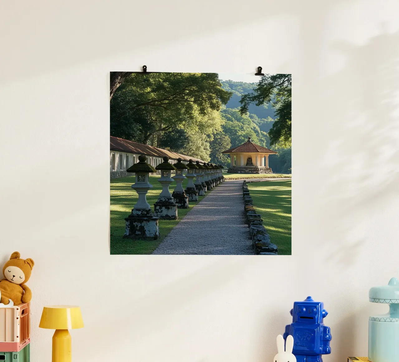 Giappone Essenza poster con telaio in plastica da Wanderlust Vibes