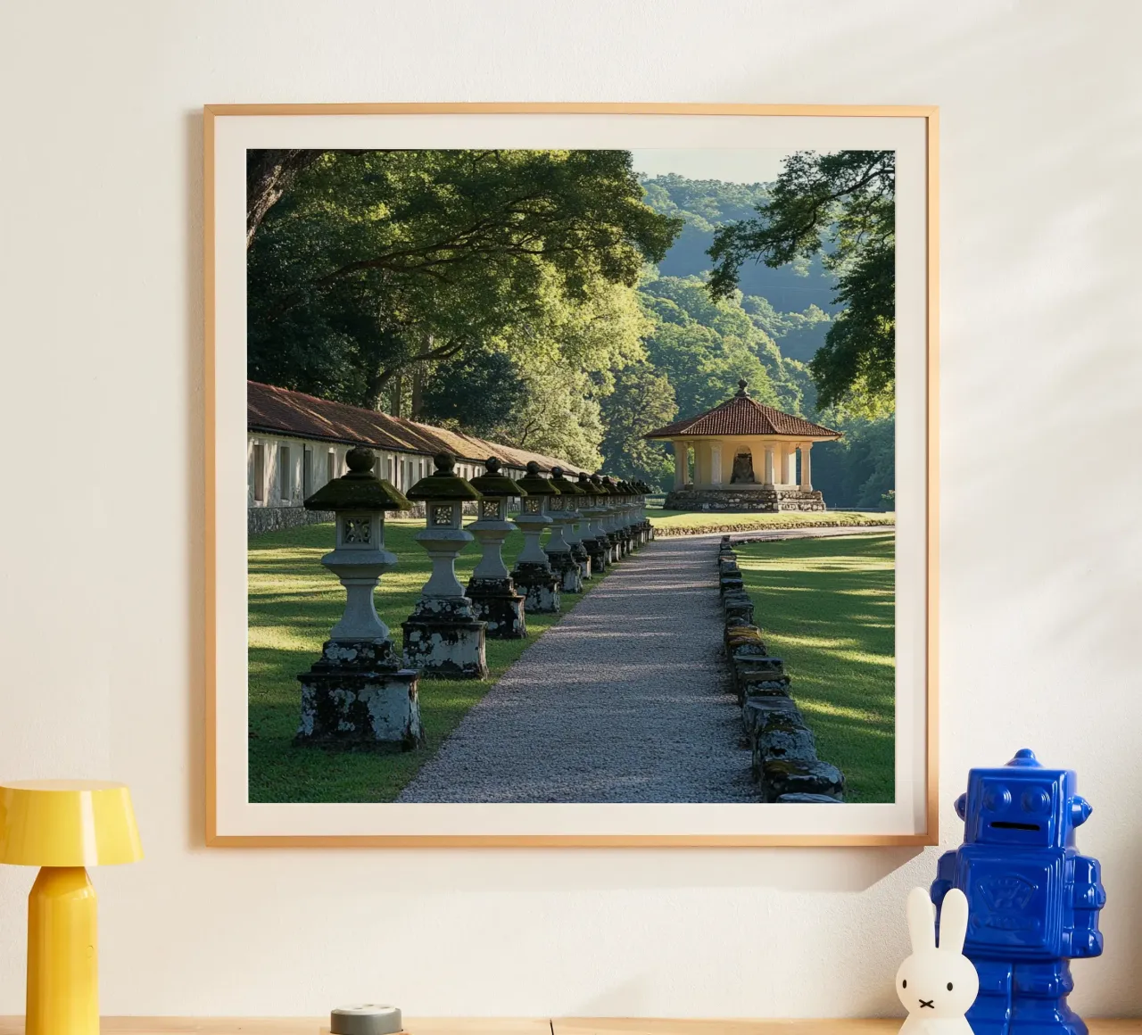 Giappone Essenza poster con telaio in plastica da Wanderlust Vibes