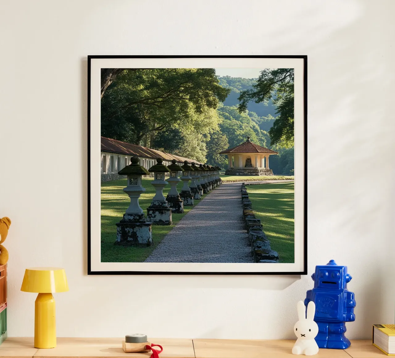 Giappone Essenza poster con telaio in plastica da Wanderlust Vibes