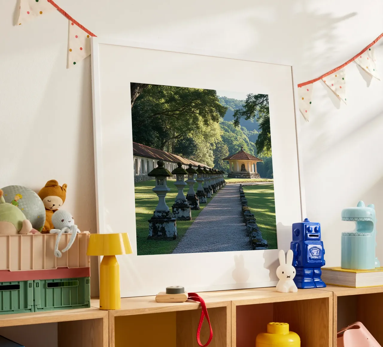 Giappone Essenza poster con telaio in plastica da Wanderlust Vibes