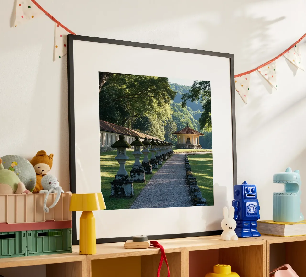 Giappone Essenza poster con telaio in plastica da Wanderlust Vibes
