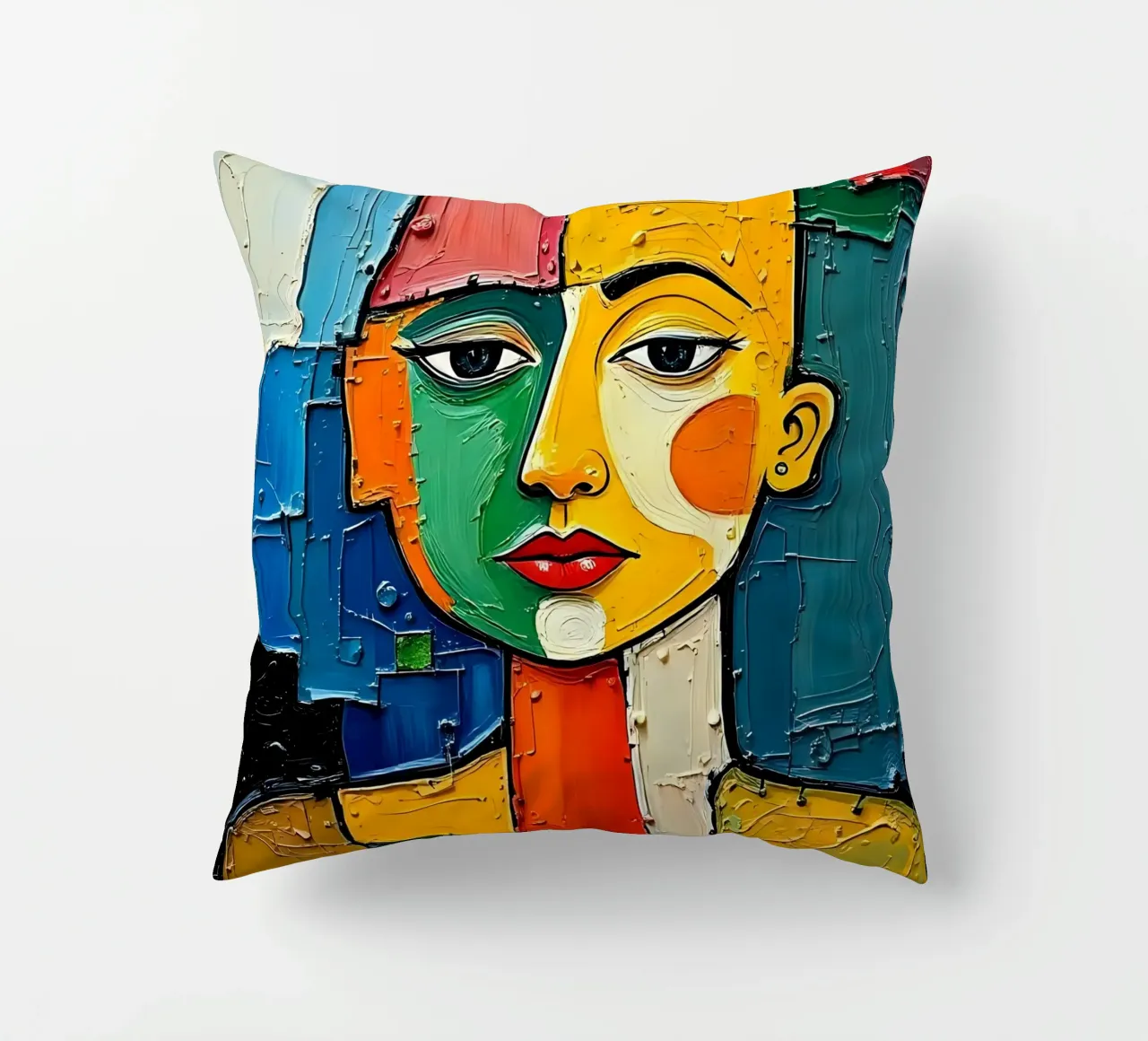 Stile_F_2 cuscino da AI-Portraits by LK