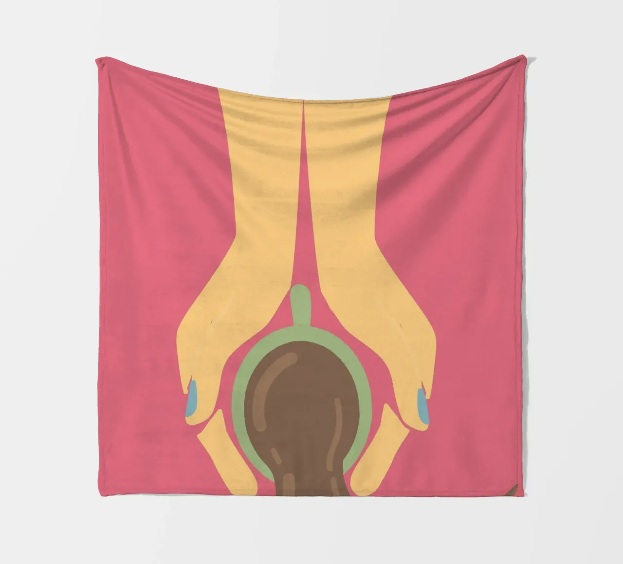 Spill the Coffee! fleece blanket by FeiLala