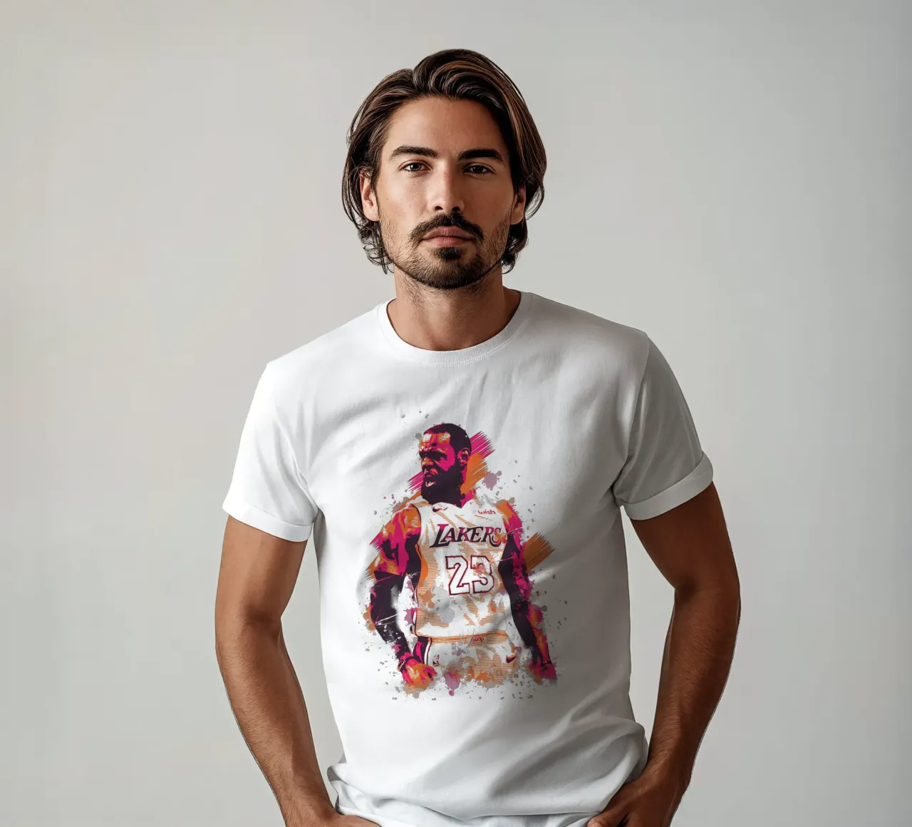 Lebron James t-shirt da Lembayung art