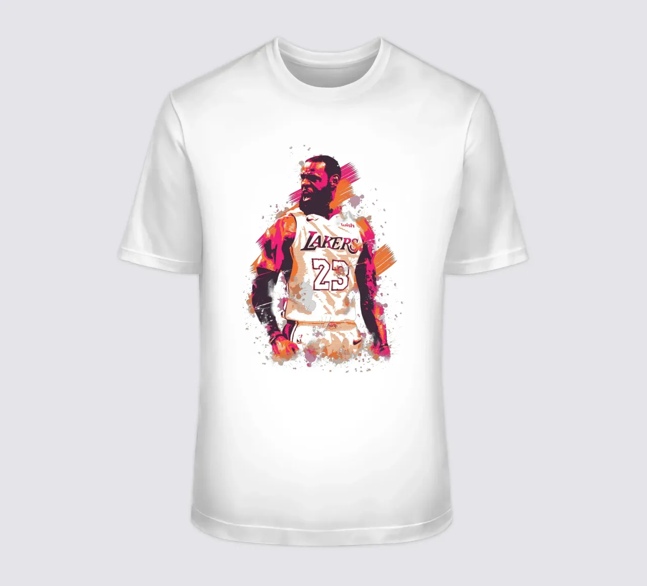 Lebron James t-shirt da Lembayung art
