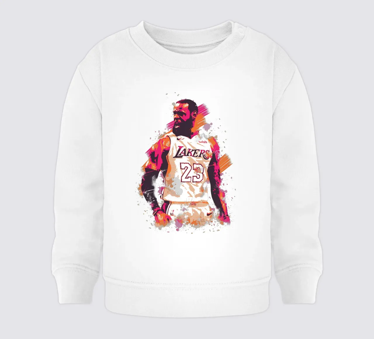 Lebron James felpa neonato da Lembayung art