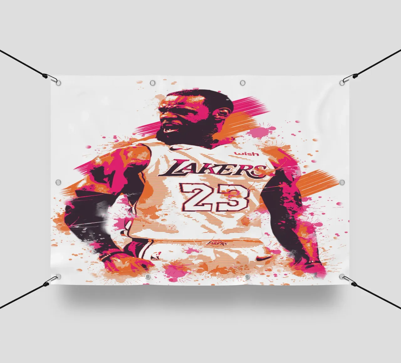 Lebron James telo in pvc da Lembayung art