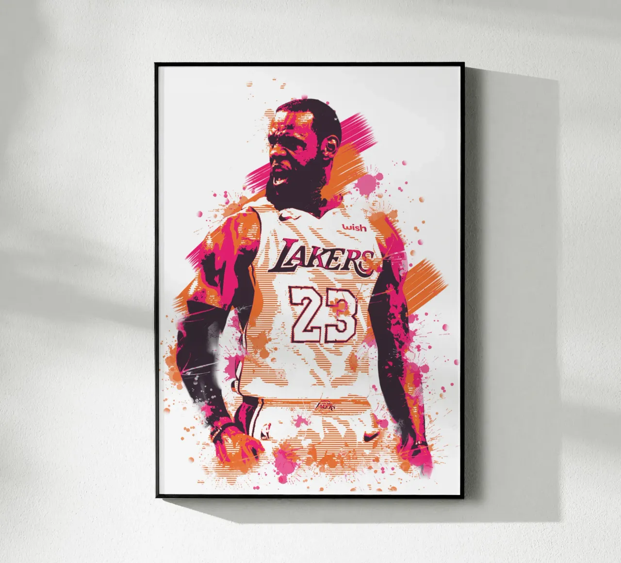 Lebron James plexiglass da Lembayung art