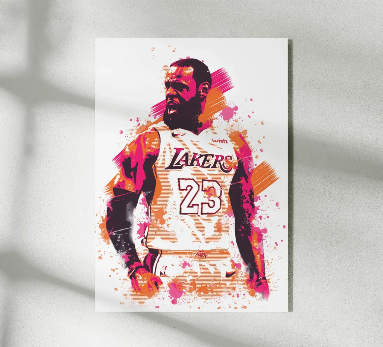 Lebron James plexiglass da Lembayung art