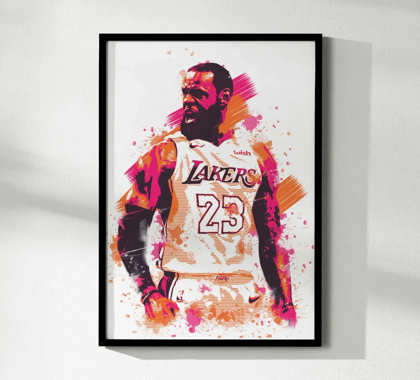 Lebron James poster da Lembayung art