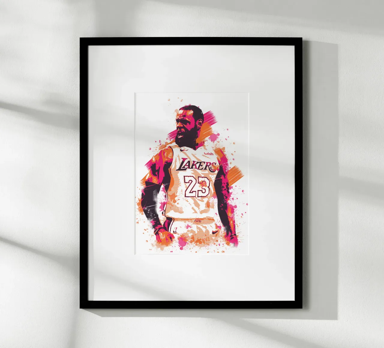 Lebron James poster da Lembayung art