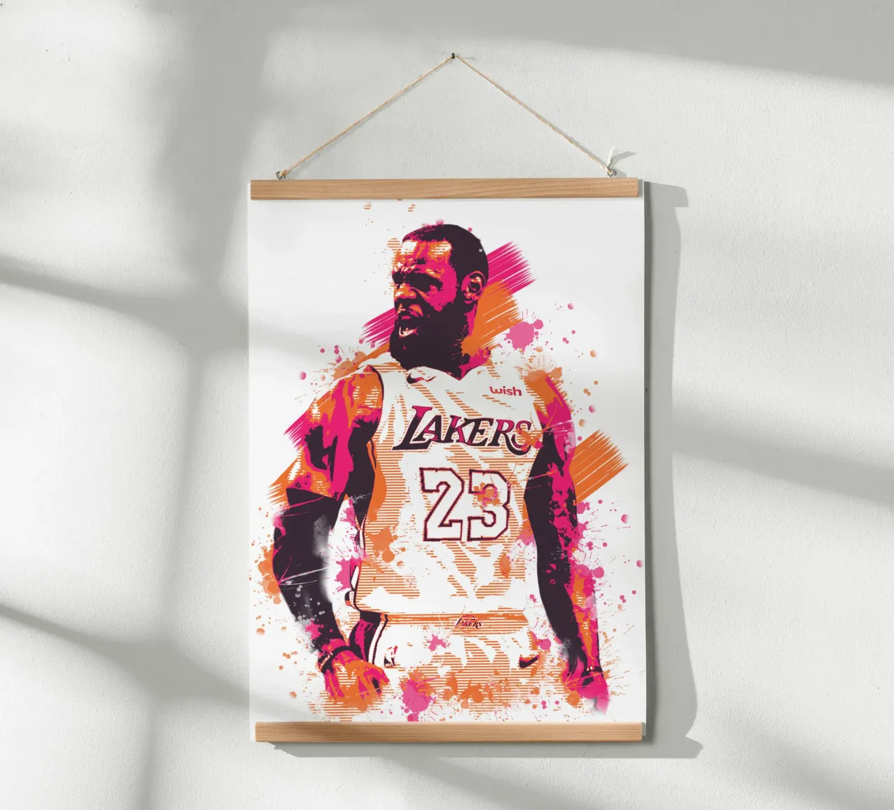 Lebron James poster da Lembayung art