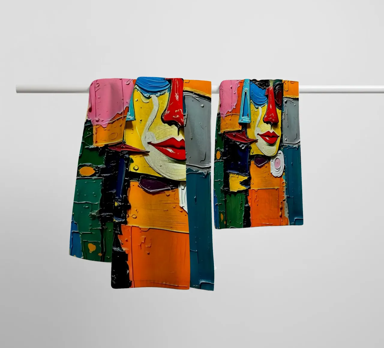 Style_F_3 towel by AI-Portraits by LK