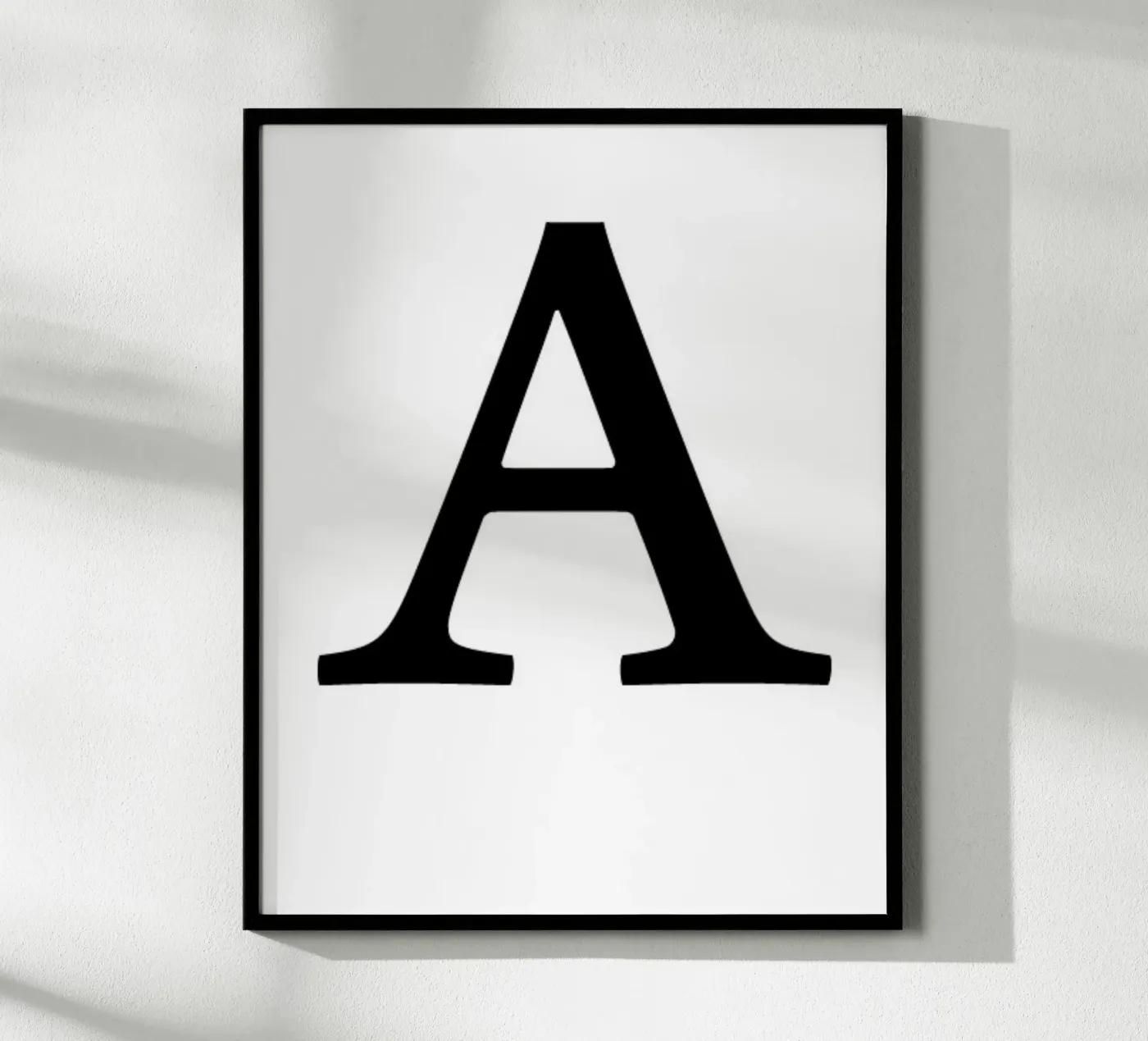 Lettera A poster da Olivia Creator