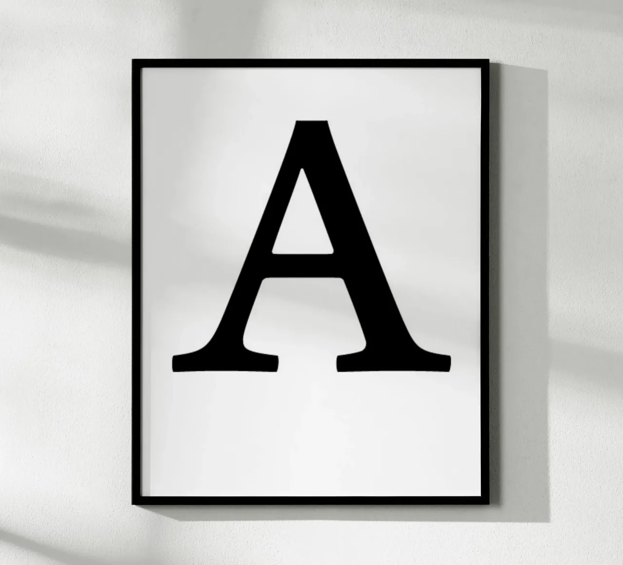 Lettera A poster da Olivia Creator