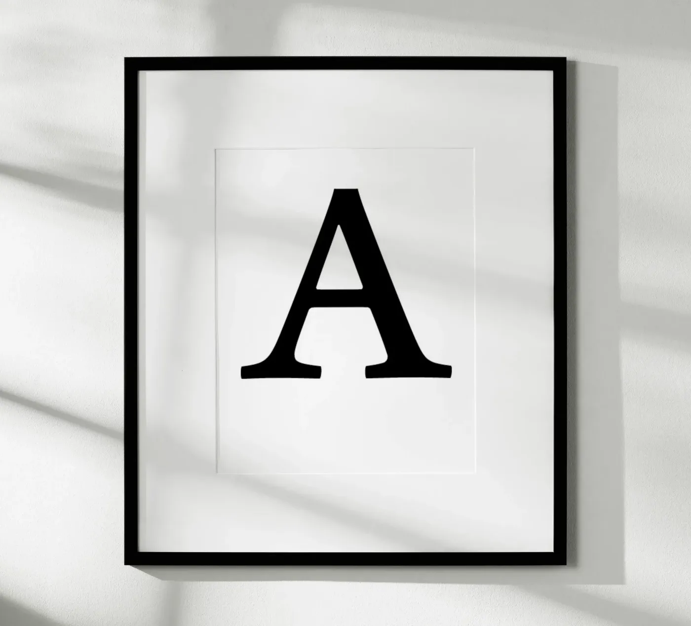 Lettera A poster da Olivia Creator