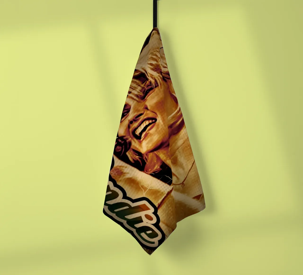 Blondie Debby Harry tea towel by Lembayung art
