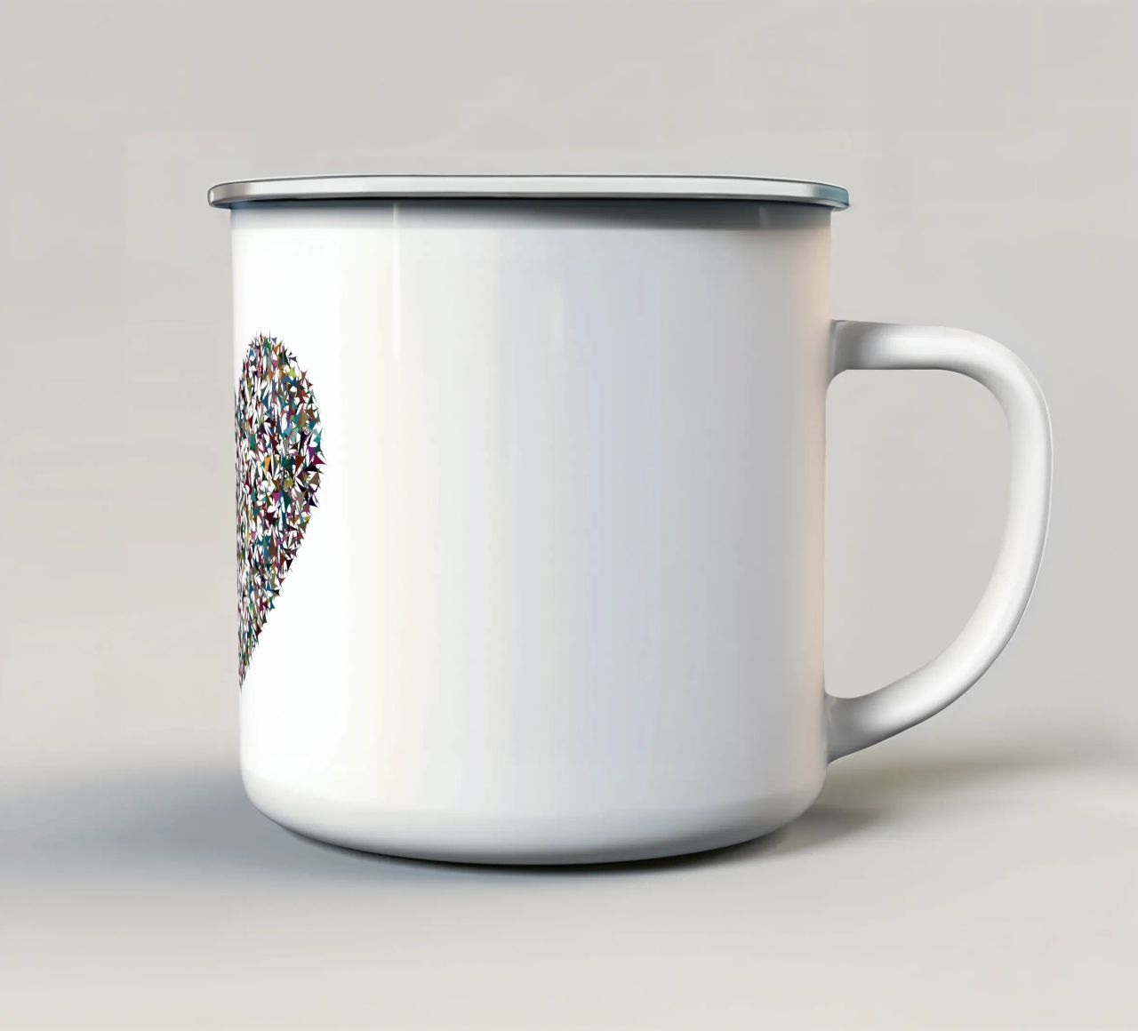 Bittersweet tazza in smalto da Angelo Cerantola