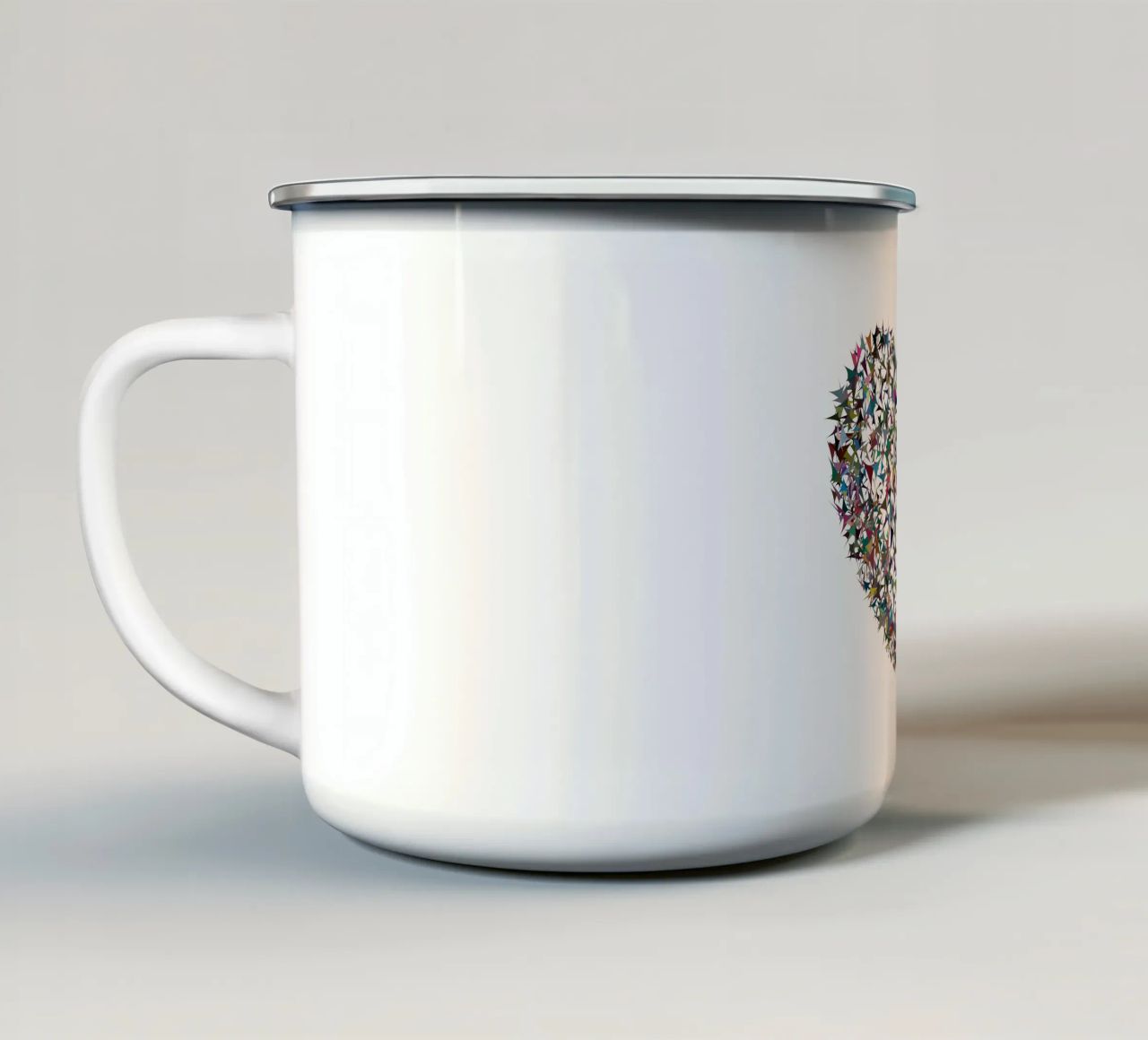 Bittersweet tazza in smalto da Angelo Cerantola
