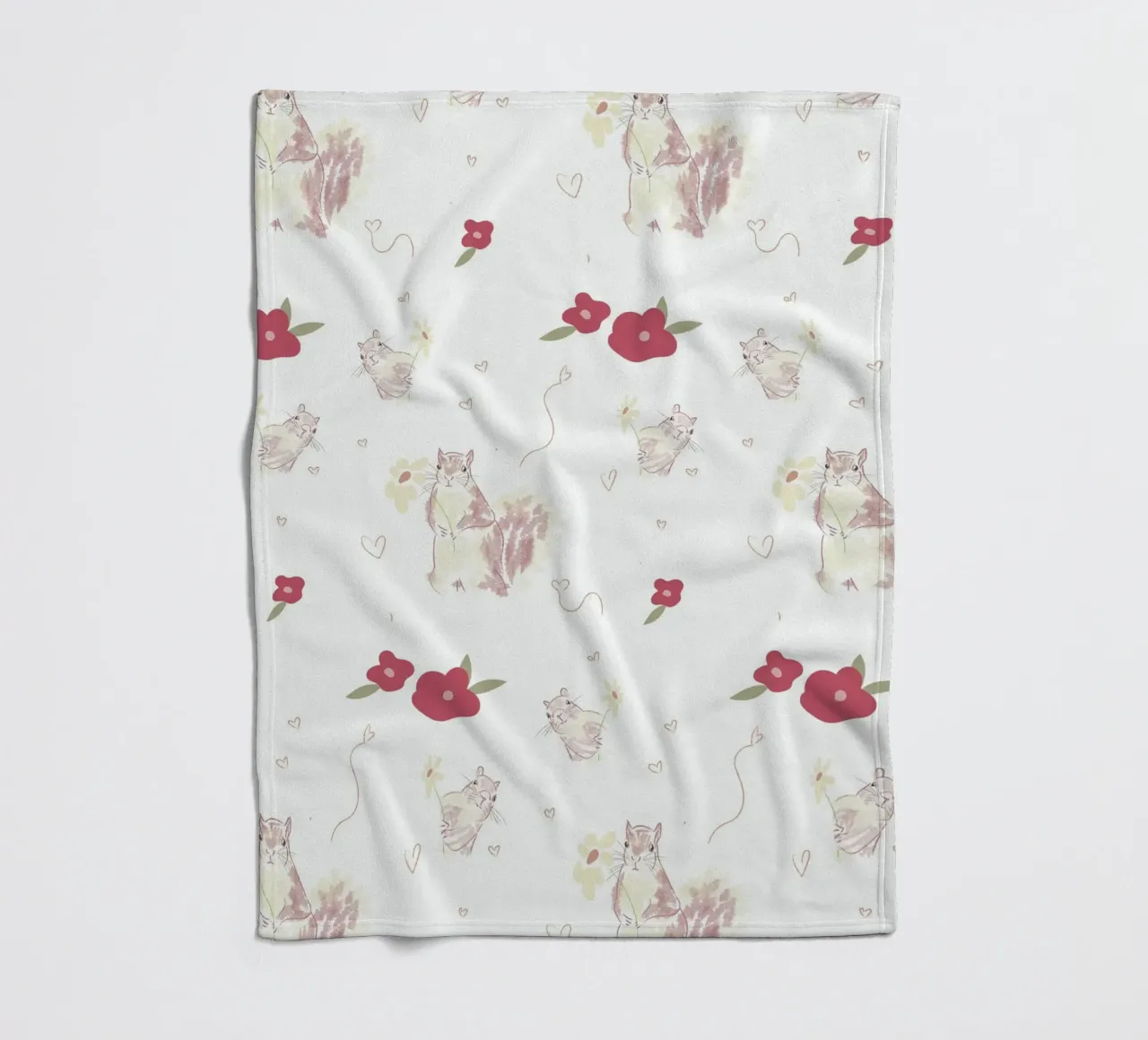 Happy Squirrels coperta in pile da FeiLala
