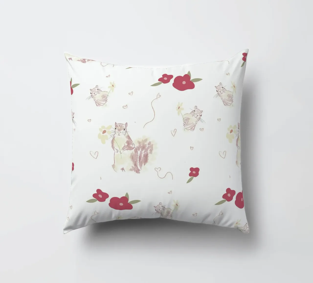 Happy Squirrels cuscino da FeiLala