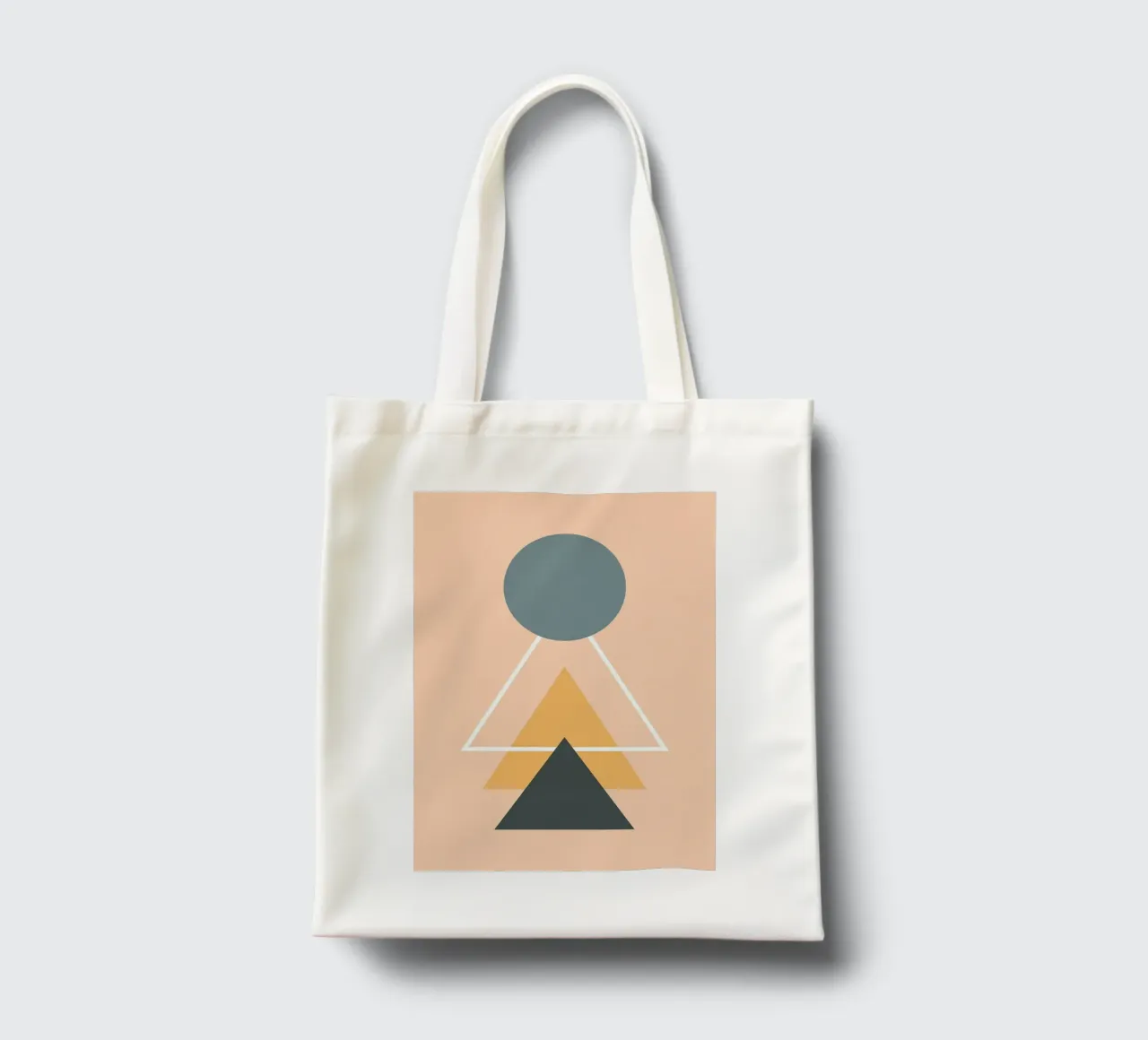 forme geometriche borsa in juta da E Cannon