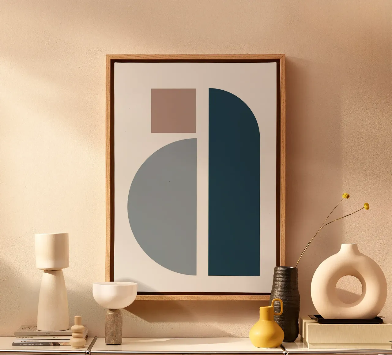 geometric-shape canvas by E Cannon