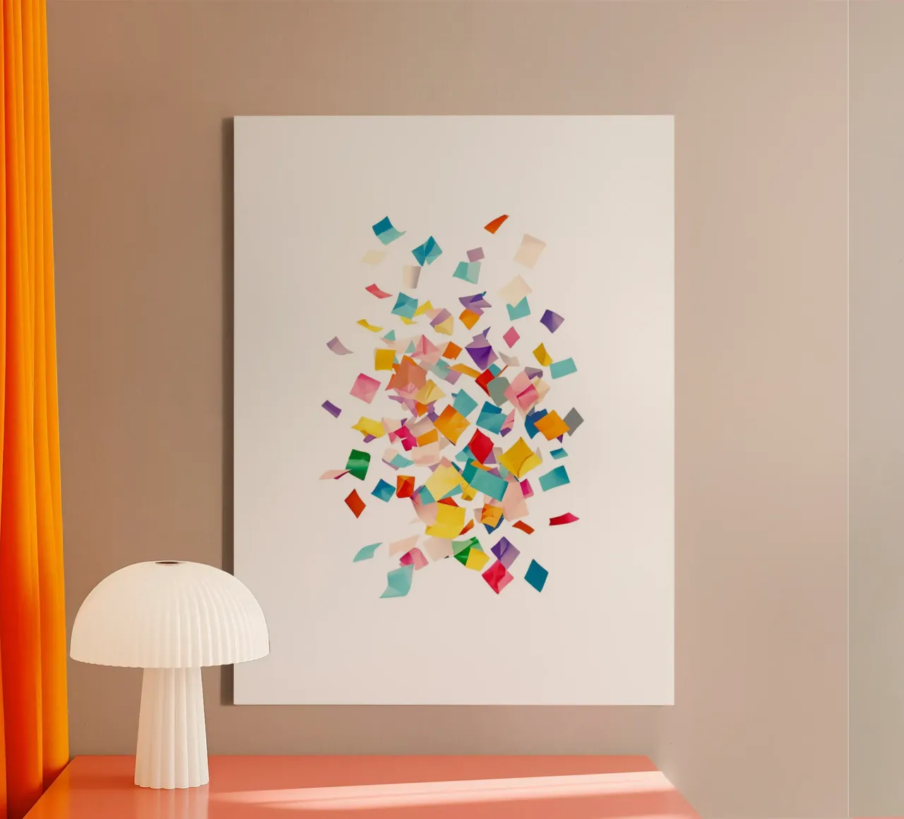 Schnipsel canvas met Baklijst van Ohkimiko