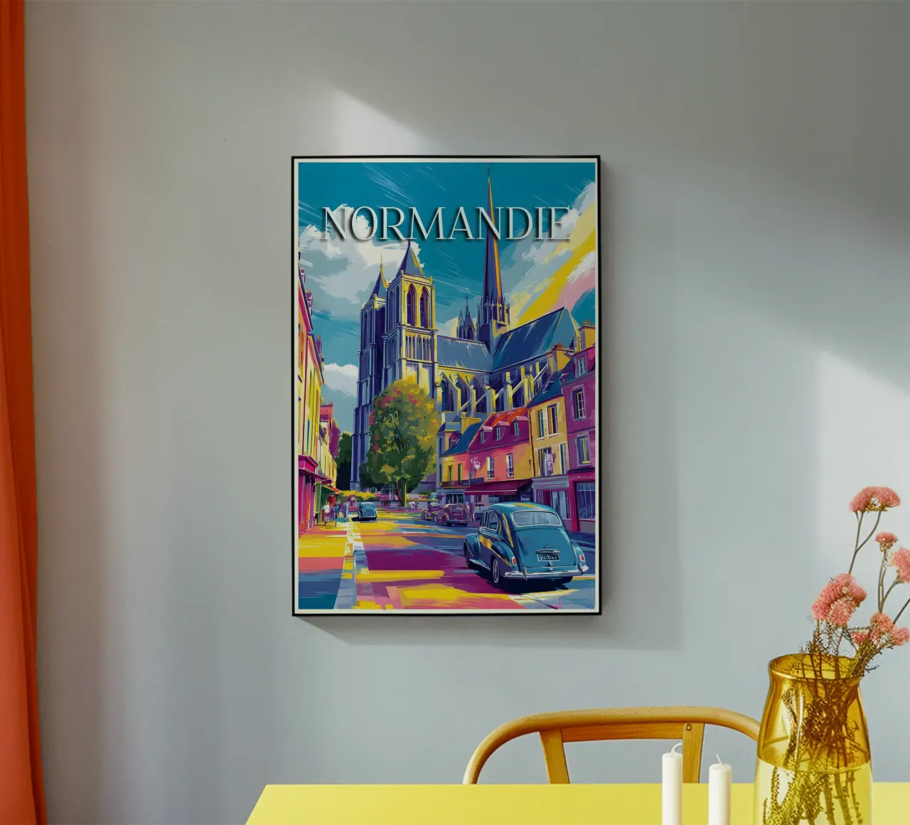 Experience Normandy acrylic glass by M-Ulrich-Digital Art