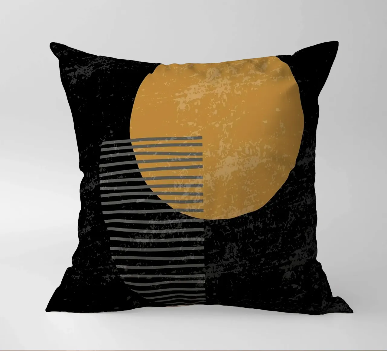 cerchio luna linee cuscino da E Cannon