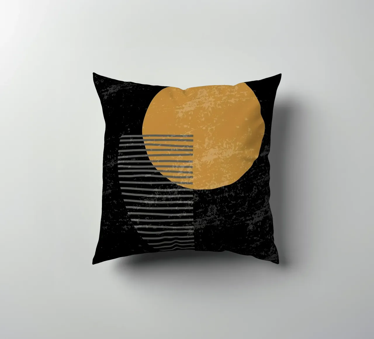 cerchio luna linee cuscino da E Cannon