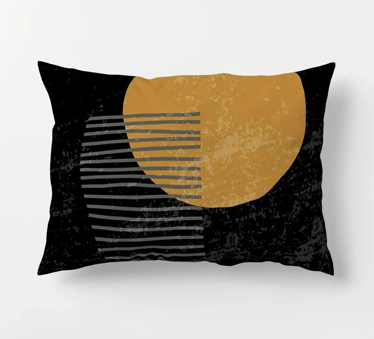 cerchio luna linee cuscino da E Cannon