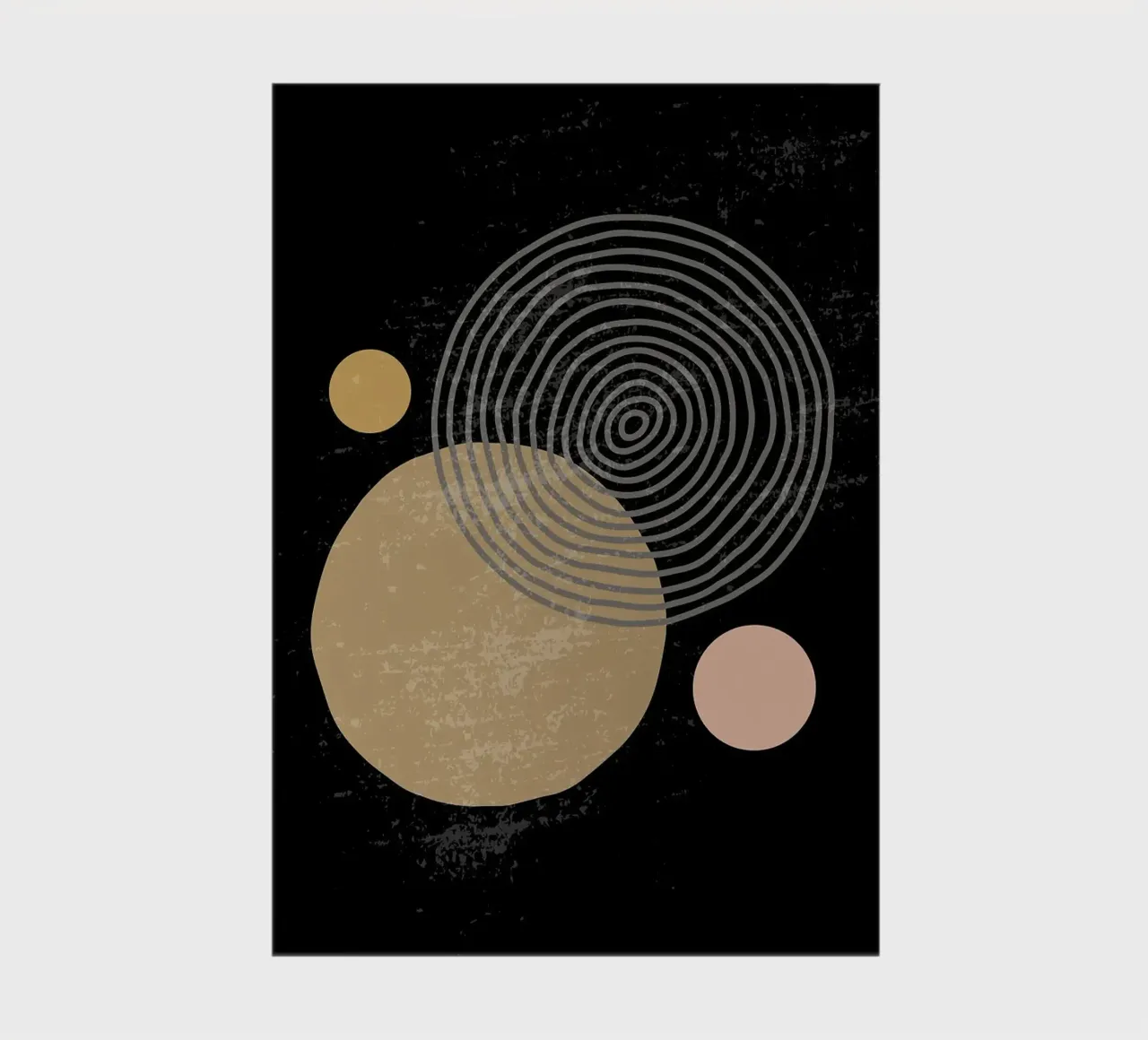 circles geometry shapes notebook by E Cannon