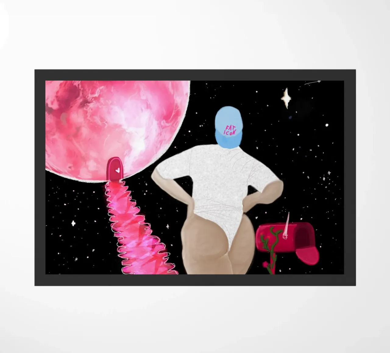 Cosmic Confidence zerbino da Femlouise.illustrations