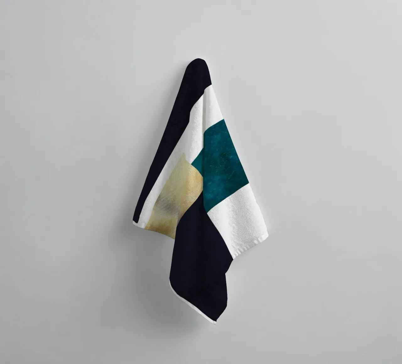 abstract geometric square feeling asciugamano da bagno da vintageshop