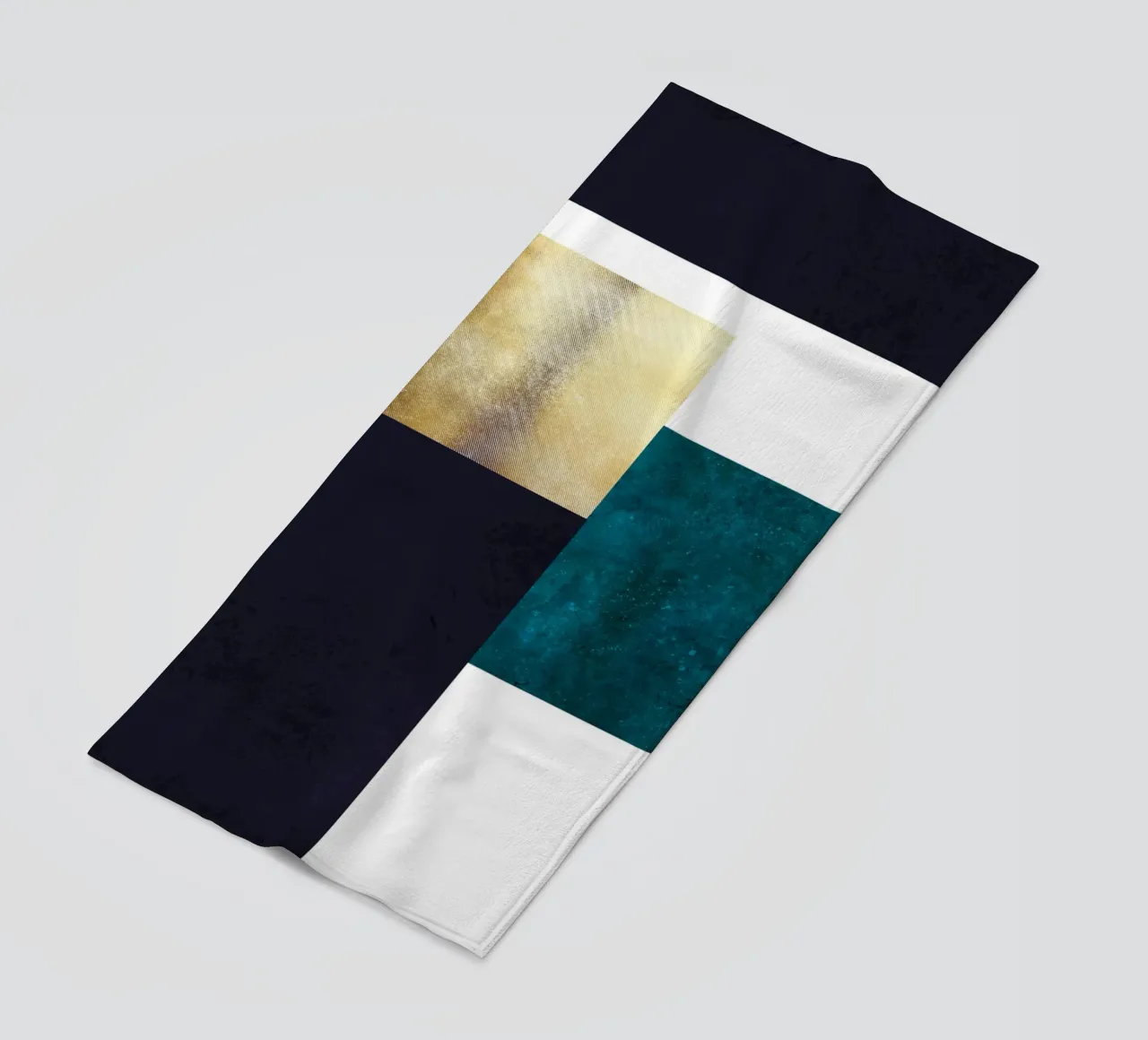 abstract geometric square feeling telo mare da vintageshop