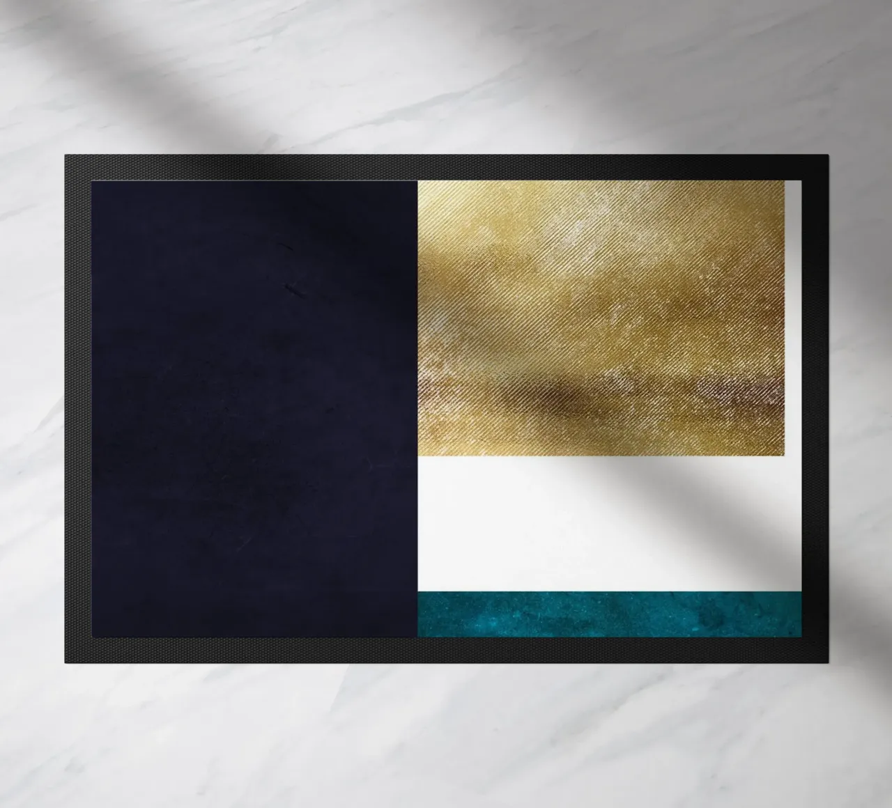 abstract geometric square feeling 1 zerbino da vintageshop