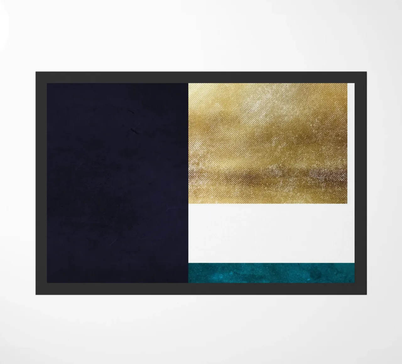 abstract geometric square feeling 1 zerbino da vintageshop